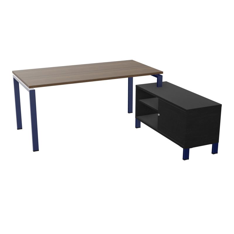 RIO BUREAU RECT. 178X168 PL 160X80 OBT + RET PORT A DROITE SIMPLE ACCES  N6 X4 RK
