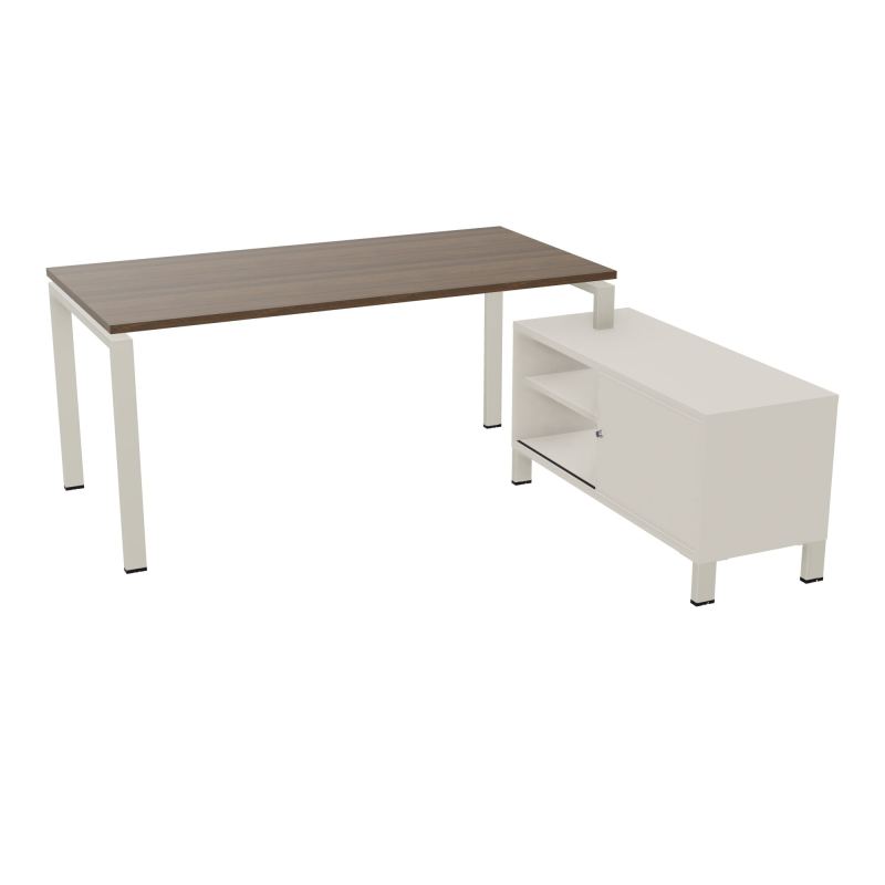RIO BUREAU RECT. 178X168 PL 160X80 OBT + RET PORT A DROITE SIMPLE ACCES  N6 ZC N5