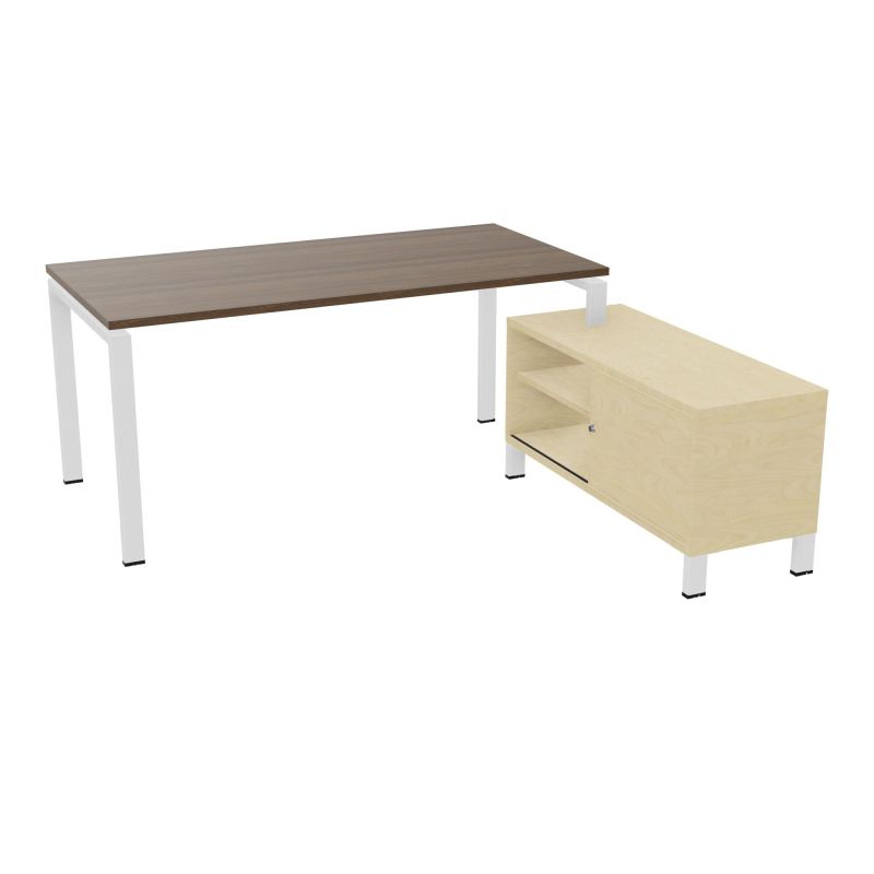 RIO BUREAU RECT. 178X168 PL 160X80 OBT + RET PORT A DROITE SIMPLE ACCES  N6 ZO N8