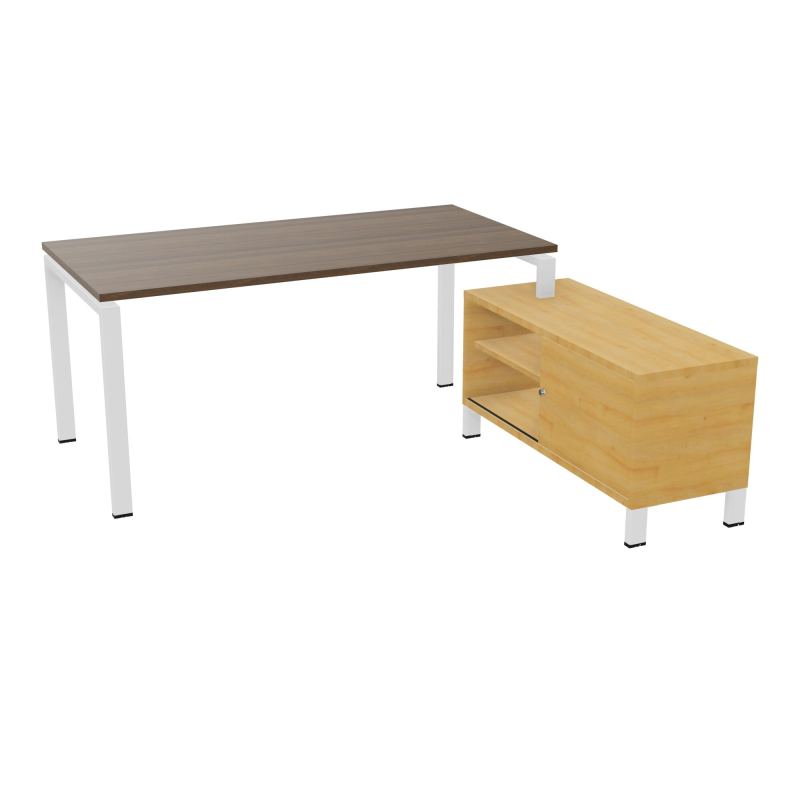 RIO BUREAU RECT. 178X168 PL 160X80 OBT + RET PORT A DROITE SIMPLE ACCES  N6 ZO R5