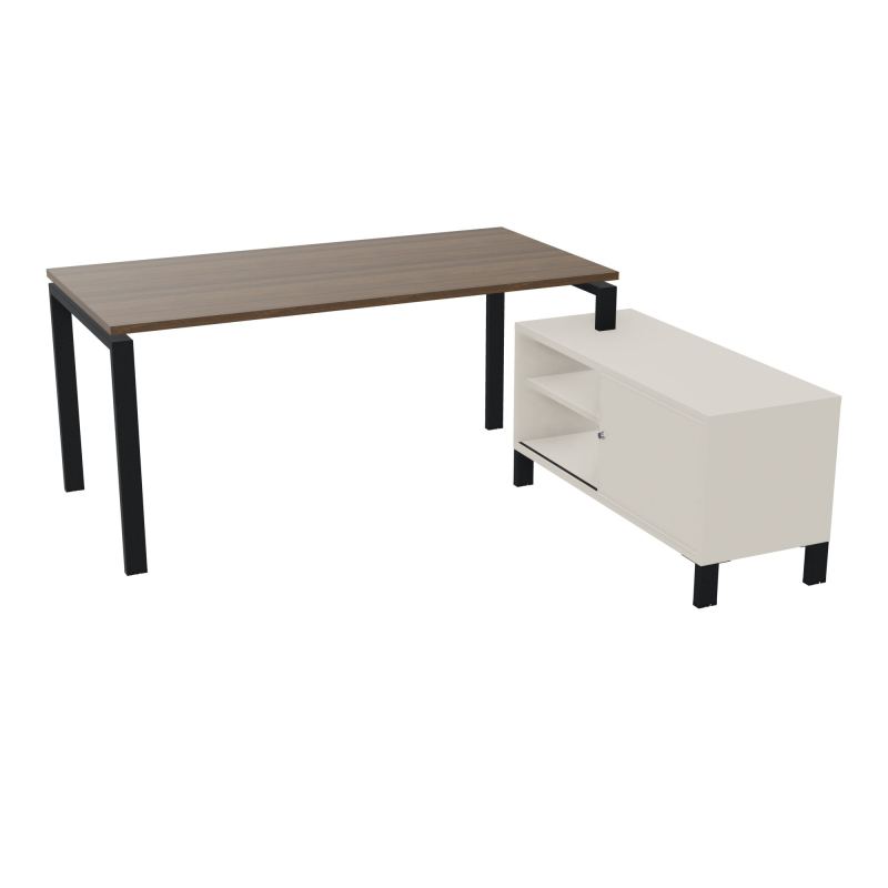 RIO BUREAU RECT. 178X168 PL 160X80 OBT + RET PORT A DROITE SIMPLE ACCES  N6 ZP N5