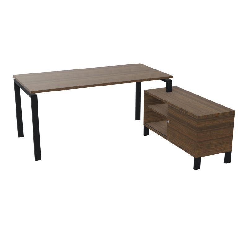 RIO BUREAU RECT. 178X168 PL 160X80 OBT + RET PORT A DROITE SIMPLE ACCES  N6 ZP N6