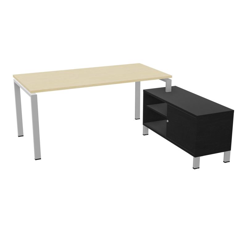 RIO BUREAU RECT. 178X168 PL 160X80 OBT + RET PORT A DROITE SIMPLE ACCES  N8 SA RK