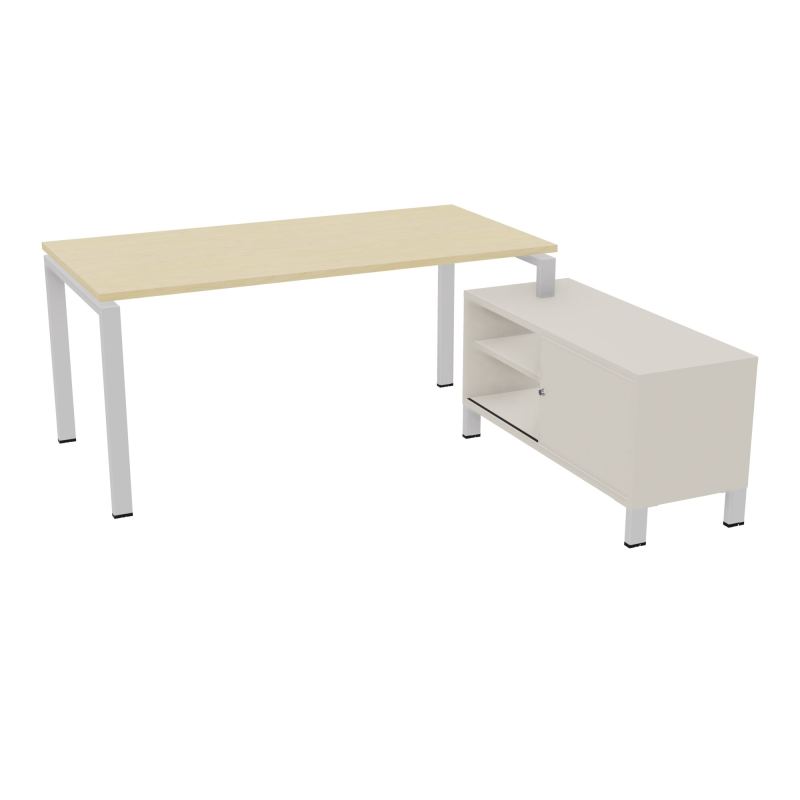 RIO BUREAU RECT. 178X168 PL 160X80 OBT + RET PORT A DROITE SIMPLE ACCES  N8 SD N5