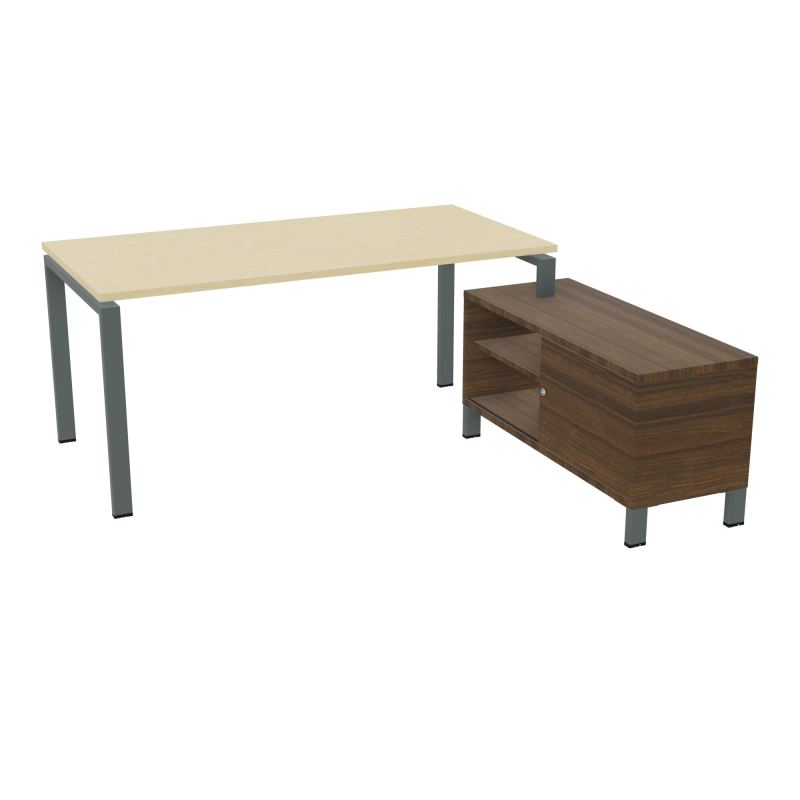 RIO BUREAU RECT. 178X168 PL 160X80 OBT + RET PORT A DROITE SIMPLE ACCES  N8 SU N6