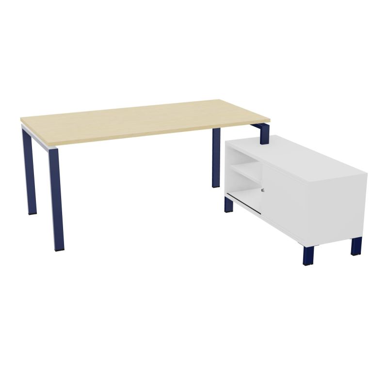 RIO BUREAU RECT. 178X168 PL 160X80 OBT + RET PORT A DROITE SIMPLE ACCES  N8 X4 MG