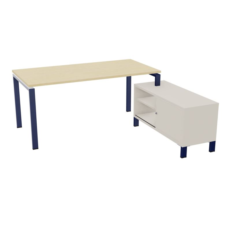 RIO BUREAU RECT. 178X168 PL 160X80 OBT + RET PORT A DROITE SIMPLE ACCES  N8 X4 N5