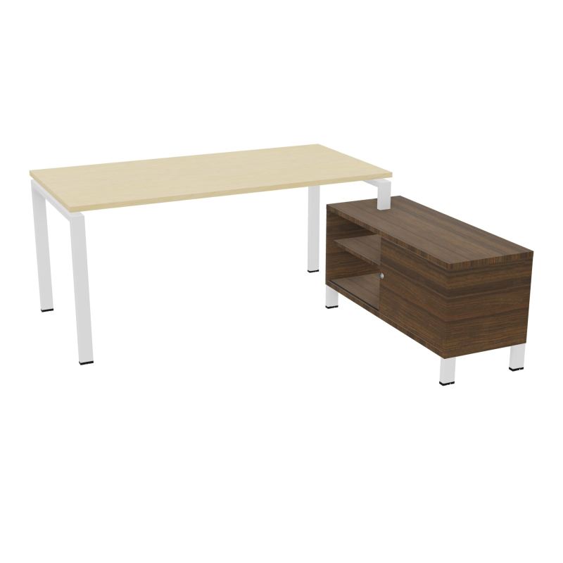 RIO BUREAU RECT. 178X168 PL 160X80 OBT + RET PORT A DROITE SIMPLE ACCES  N8 ZO N6