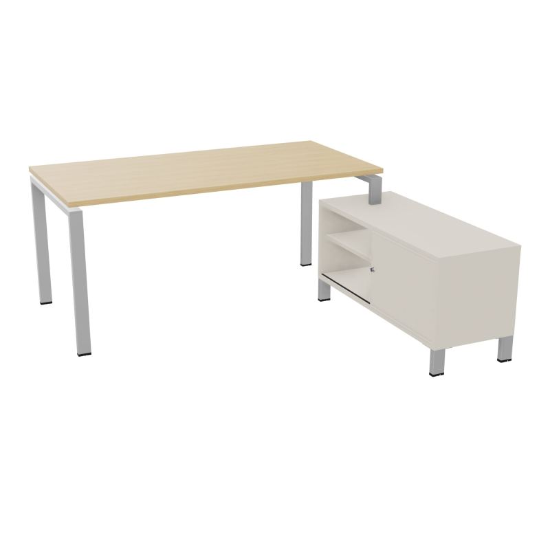 RIO BUREAU RECT. 178X168 PL 160X80 OBT + RET PORT A DROITE SIMPLE ACCES  R1 SA N5