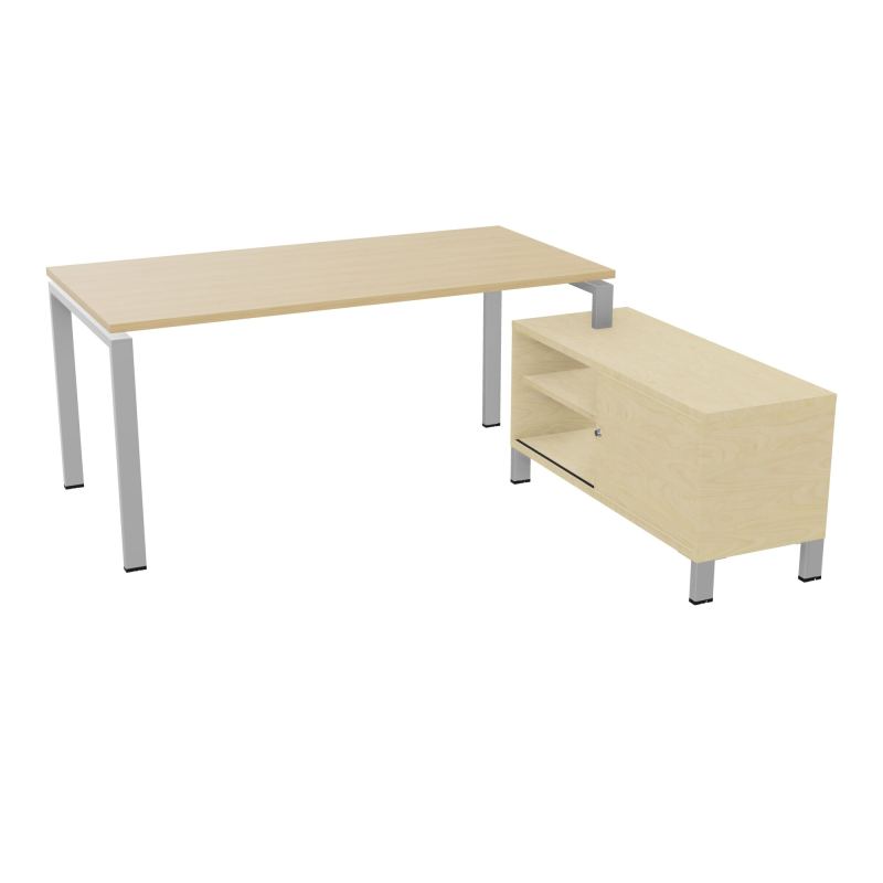 RIO BUREAU RECT. 178X168 PL 160X80 OBT + RET PORT A DROITE SIMPLE ACCES  R1 SA N8