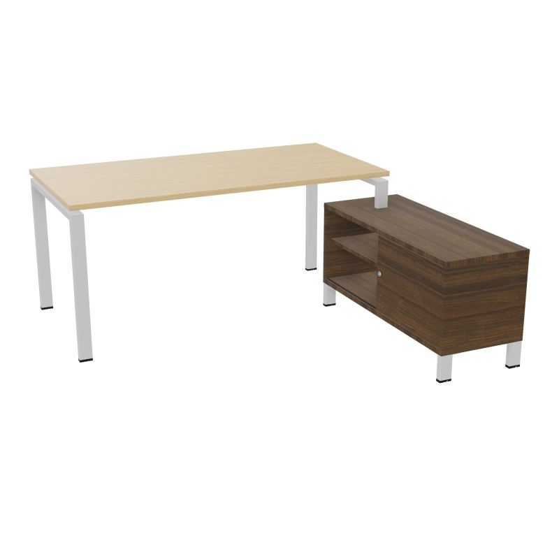 RIO BUREAU RECT. 178X168 PL 160X80 OBT + RET PORT A DROITE SIMPLE ACCES  R1 SD N6