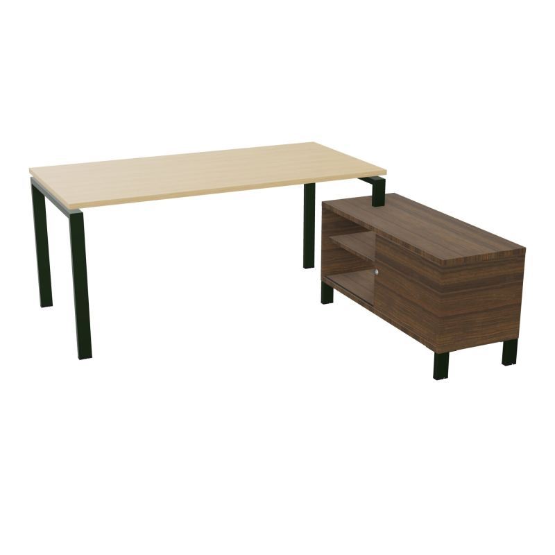 RIO BUREAU RECT. 178X168 PL 160X80 OBT + RET PORT A DROITE SIMPLE ACCES  R1 ST N6