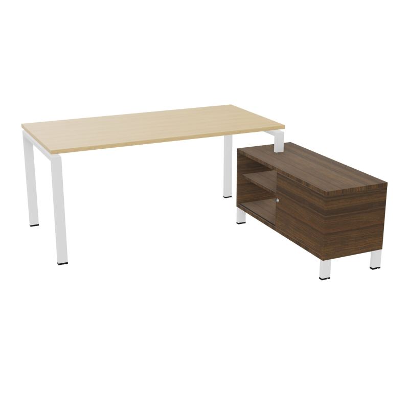 RIO BUREAU RECT. 178X168 PL 160X80 OBT + RET PORT A DROITE SIMPLE ACCES  R1 ZO N6