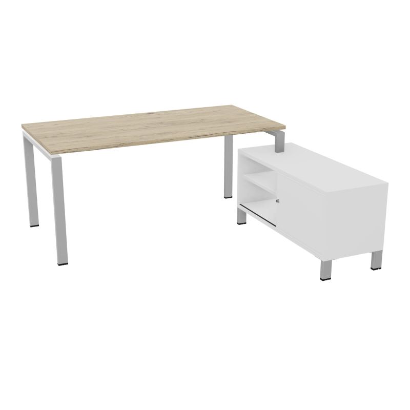 RIO BUREAU RECT. 178X168 PL 160X80 OBT + RET PORT A DROITE SIMPLE ACCES  R3 SA MG