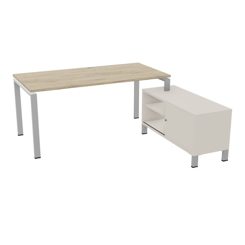 RIO BUREAU RECT. 178X168 PL 160X80 OBT + RET PORT A DROITE SIMPLE ACCES  R3 SA N5