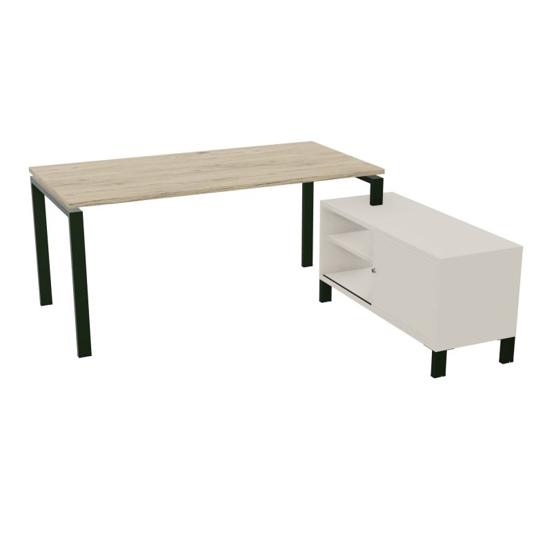RIO BUREAU RECT. 178X168 PL 160X80 OBT + RET PORT A DROITE SIMPLE ACCES  R3 ST N5