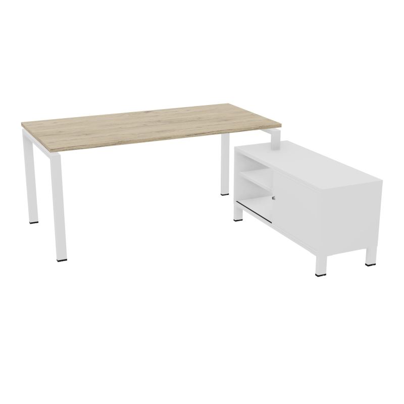RIO BUREAU RECT. 178X168 PL 160X80 OBT + RET PORT A DROITE SIMPLE ACCES  R3 ZO MG