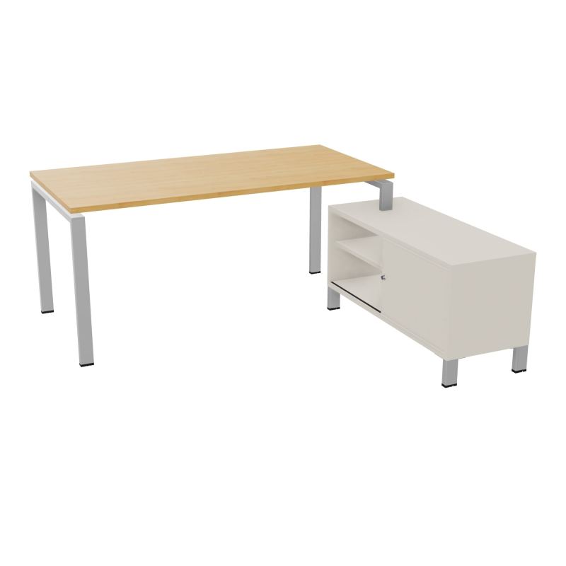 RIO BUREAU RECT. 178X168 PL 160X80 OBT + RET PORT A DROITE SIMPLE ACCES  R5 SA N5