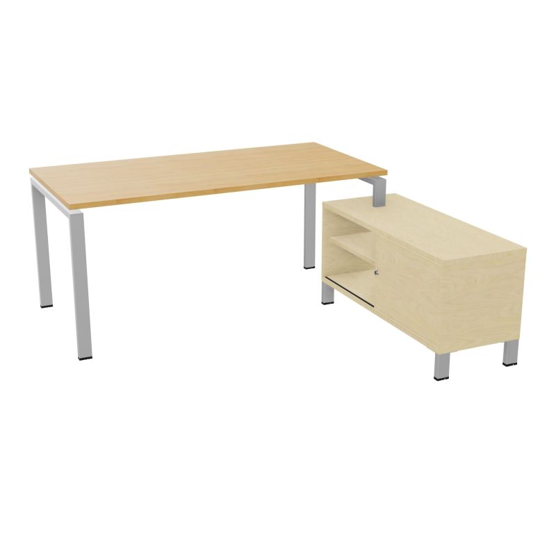 RIO BUREAU RECT. 178X168 PL 160X80 OBT + RET PORT A DROITE SIMPLE ACCES  R5 SA N8
