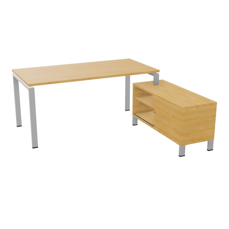 RIO BUREAU RECT. 178X168 PL 160X80 OBT + RET PORT A DROITE SIMPLE ACCES  R5 SA R5