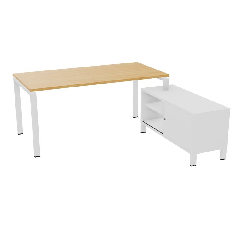 RIO BUREAU RECT. 178X168 PL 160X80 OBT + RET PORT A DROITE SIMPLE ACCES  R5 SO MG