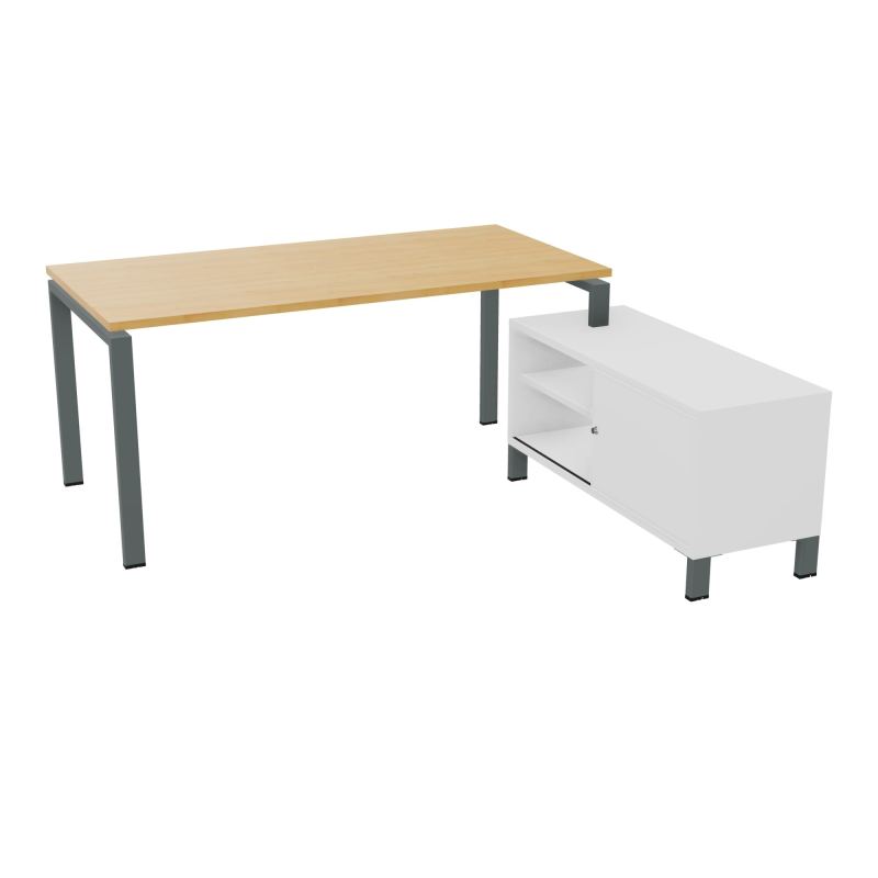 RIO BUREAU RECT. 178X168 PL 160X80 OBT + RET PORT A DROITE SIMPLE ACCES  R5 SU MG