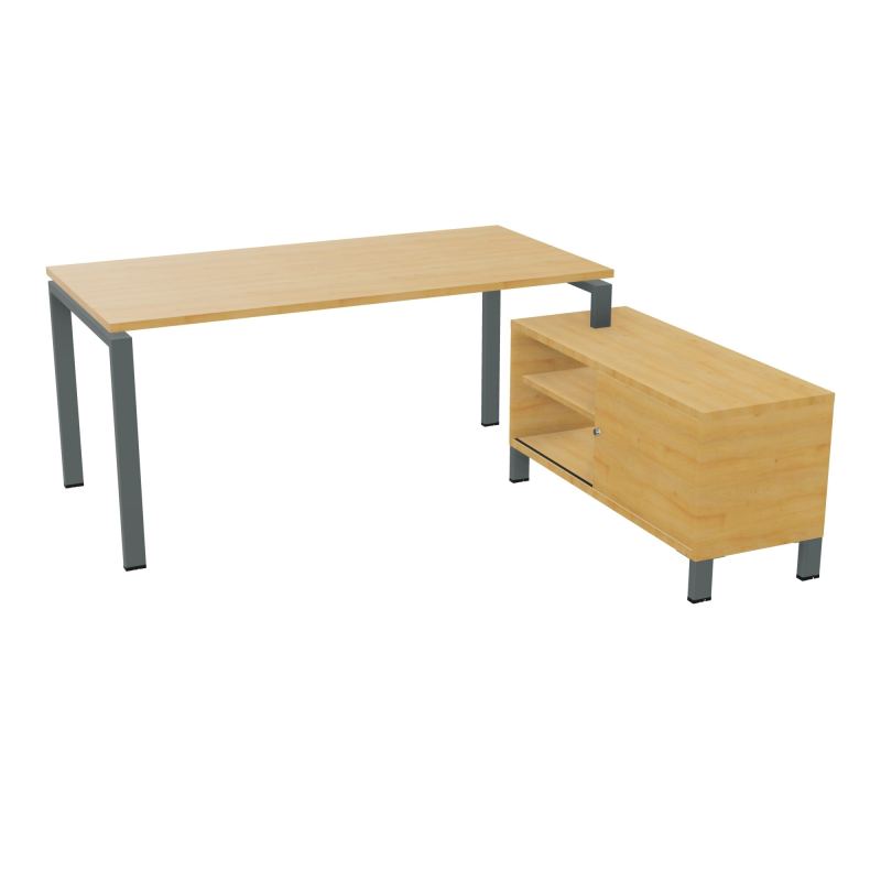 RIO BUREAU RECT. 178X168 PL 160X80 OBT + RET PORT A DROITE SIMPLE ACCES  R5 SU R5
