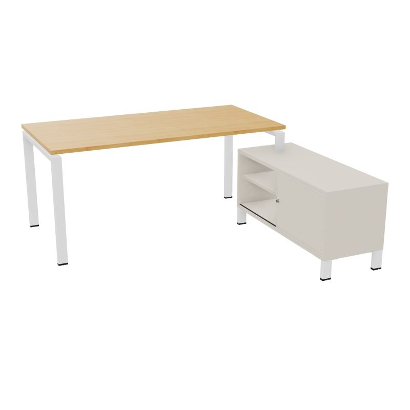 RIO BUREAU RECT. 178X168 PL 160X80 OBT + RET PORT A DROITE SIMPLE ACCES  R5 ZO N5