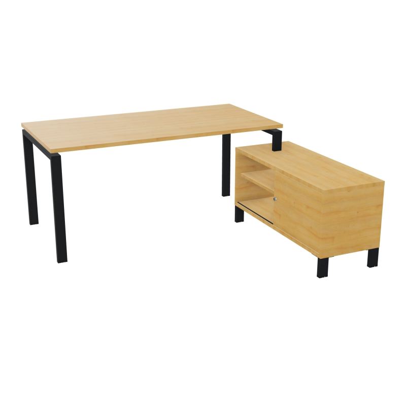 RIO BUREAU RECT. 178X168 PL 160X80 OBT + RET PORT A DROITE SIMPLE ACCES  R5 ZP R5