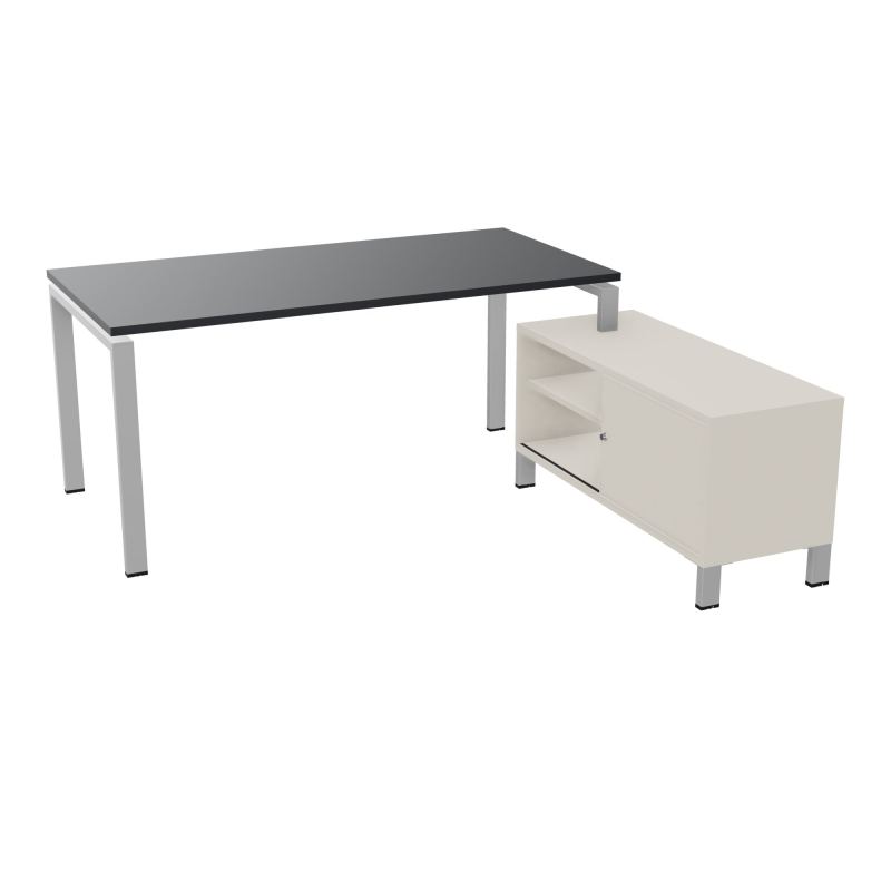 RIO BUREAU RECT. 178X168 PL 160X80 OBT + RET PORT A DROITE SIMPLE ACCES  R9 SA N5