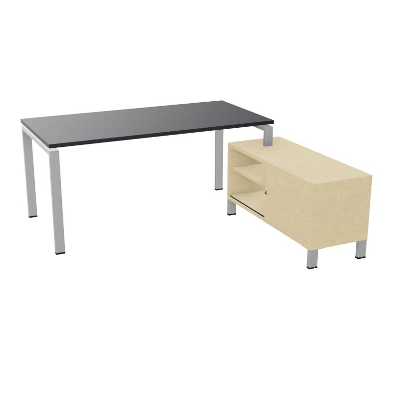 RIO BUREAU RECT. 178X168 PL 160X80 OBT + RET PORT A DROITE SIMPLE ACCES  R9 SA N8