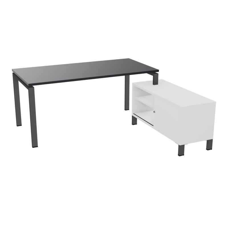 RIO BUREAU RECT. 178X168 PL 160X80 OBT + RET PORT A DROITE SIMPLE ACCES  R9 SC MG