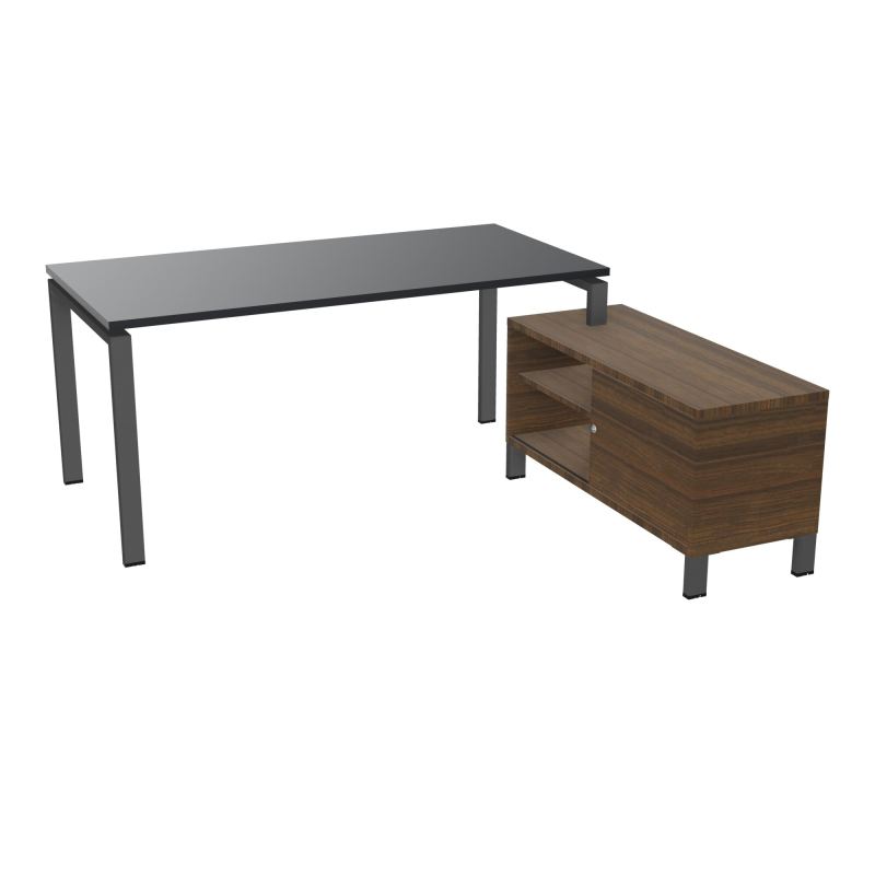 RIO BUREAU RECT. 178X168 PL 160X80 OBT + RET PORT A DROITE SIMPLE ACCES  R9 SC N6