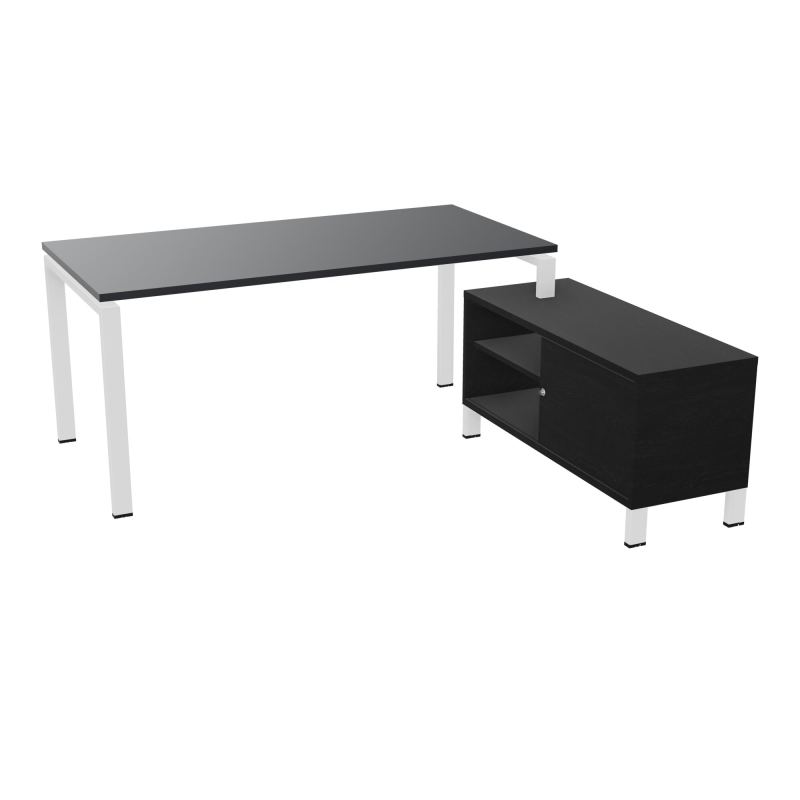 RIO BUREAU RECT. 178X168 PL 160X80 OBT + RET PORT A DROITE SIMPLE ACCES  R9 SO RK