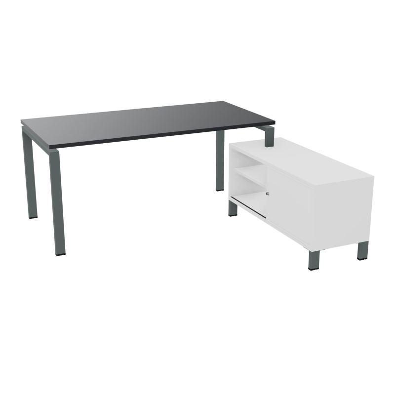 RIO BUREAU RECT. 178X168 PL 160X80 OBT + RET PORT A DROITE SIMPLE ACCES  R9 SU MG