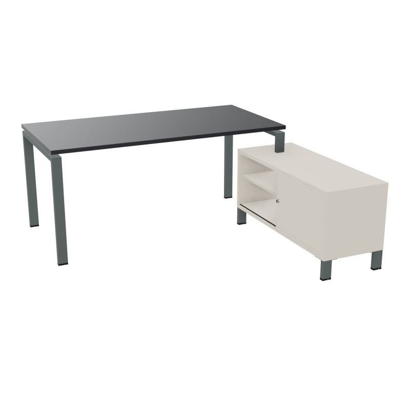 RIO BUREAU RECT. 178X168 PL 160X80 OBT + RET PORT A DROITE SIMPLE ACCES  R9 SU N5