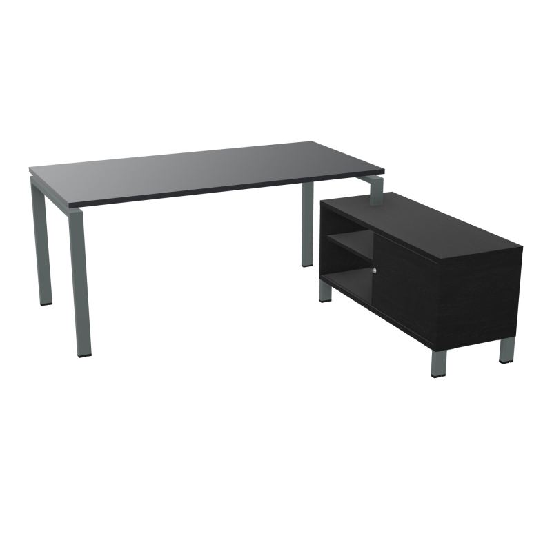 RIO BUREAU RECT. 178X168 PL 160X80 OBT + RET PORT A DROITE SIMPLE ACCES  R9 SU RK