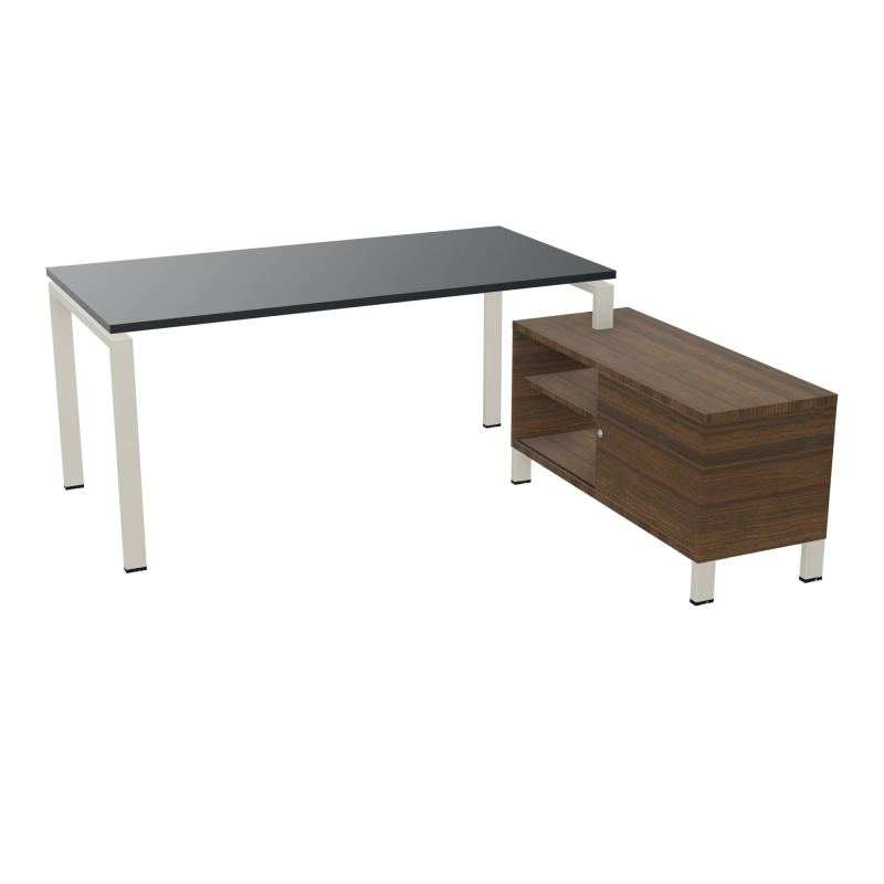 RIO BUREAU RECT. 178X168 PL 160X80 OBT + RET PORT A DROITE SIMPLE ACCES  R9 ZC N6