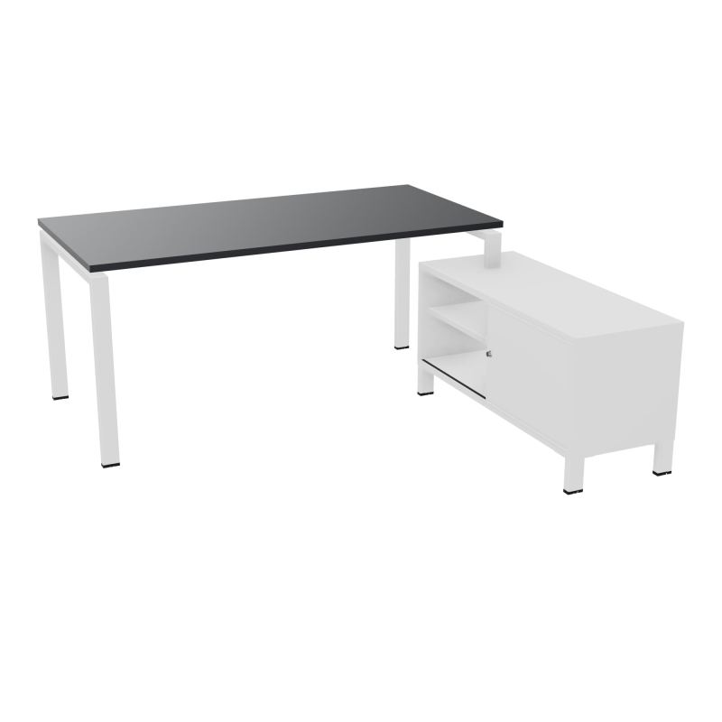 RIO BUREAU RECT. 178X168 PL 160X80 OBT + RET PORT A DROITE SIMPLE ACCES  R9 ZO MG