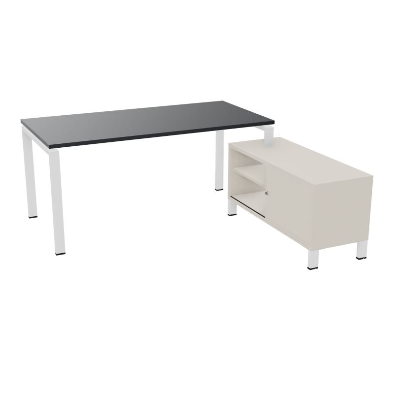 RIO BUREAU RECT. 178X168 PL 160X80 OBT + RET PORT A DROITE SIMPLE ACCES  R9 ZO N5