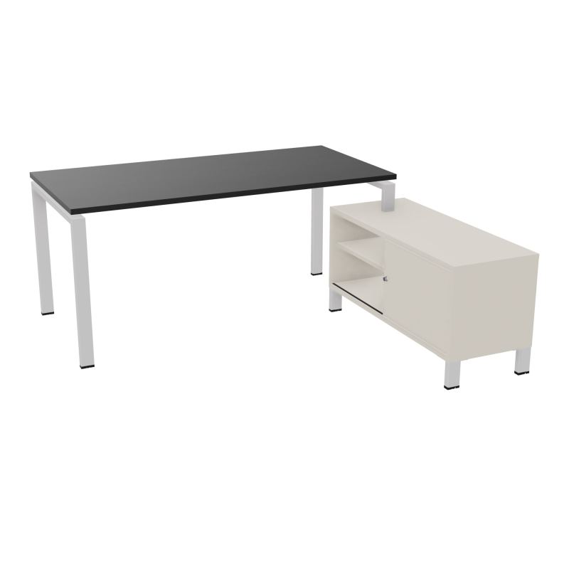RIO BUREAU RECT. 178X168 PL 160X80 OBT + RET PORT A DROITE SIMPLE ACCES  RK SD N5