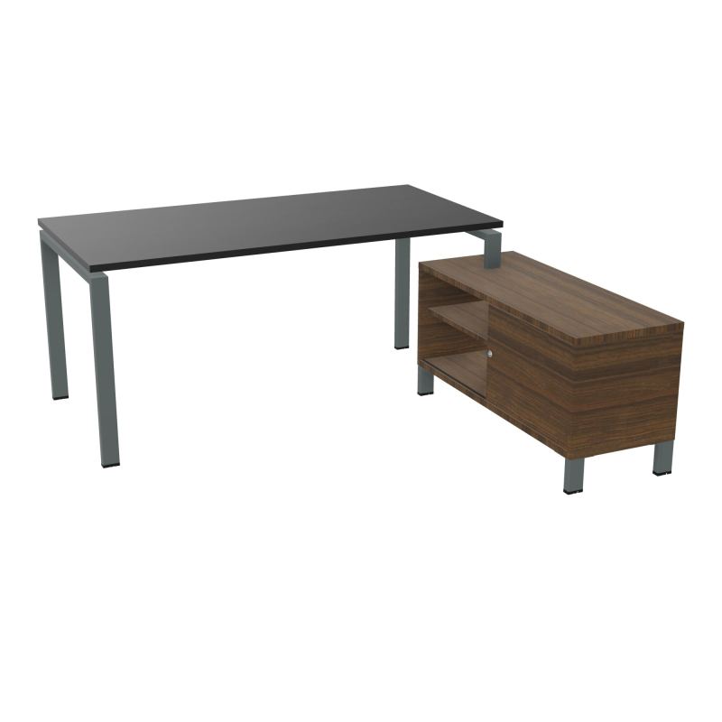 RIO BUREAU RECT. 178X168 PL 160X80 OBT + RET PORT A DROITE SIMPLE ACCES  RK SU N6