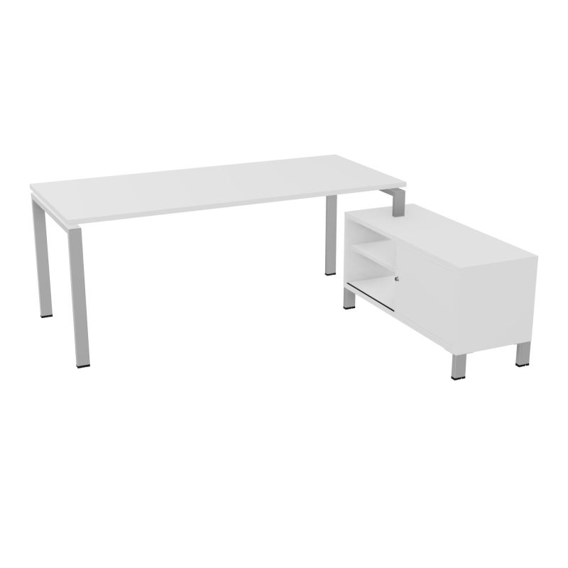 RIO BUREAU RECT. 198X168 PL 180X80 OBT + RET PORT A DROITE SIMPLE ACCES  MG SA MG