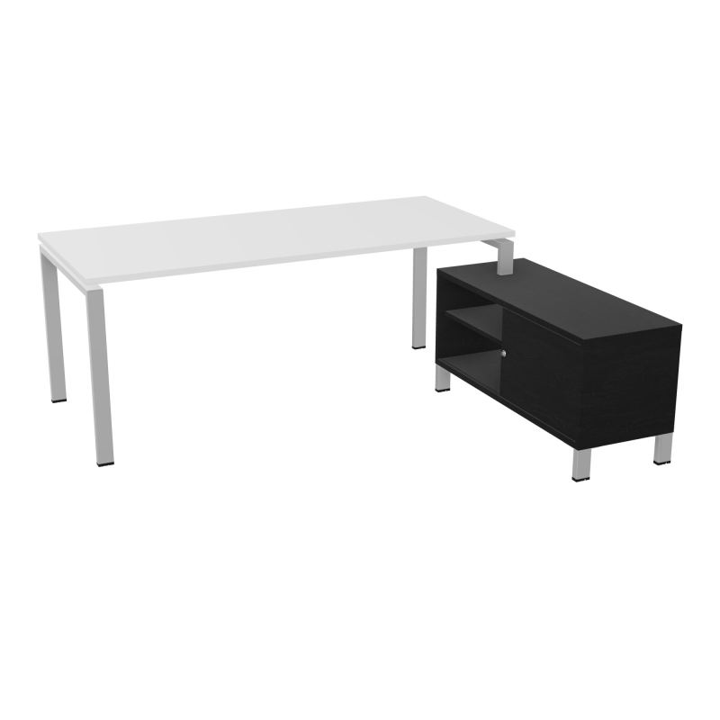 RIO BUREAU RECT. 198X168 PL 180X80 OBT + RET PORT A DROITE SIMPLE ACCES  MG SA RK