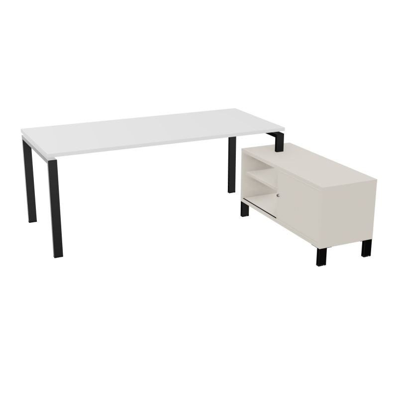 RIO BUREAU RECT. 198X168 PL 180X80 OBT + RET PORT A DROITE SIMPLE ACCES  MG SG N5