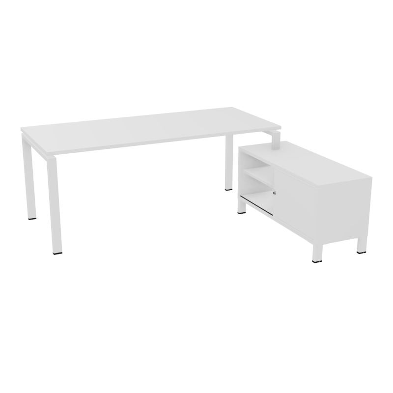 RIO BUREAU RECT. 198X168 PL 180X80 OBT + RET PORT A DROITE SIMPLE ACCES  MG SO MG