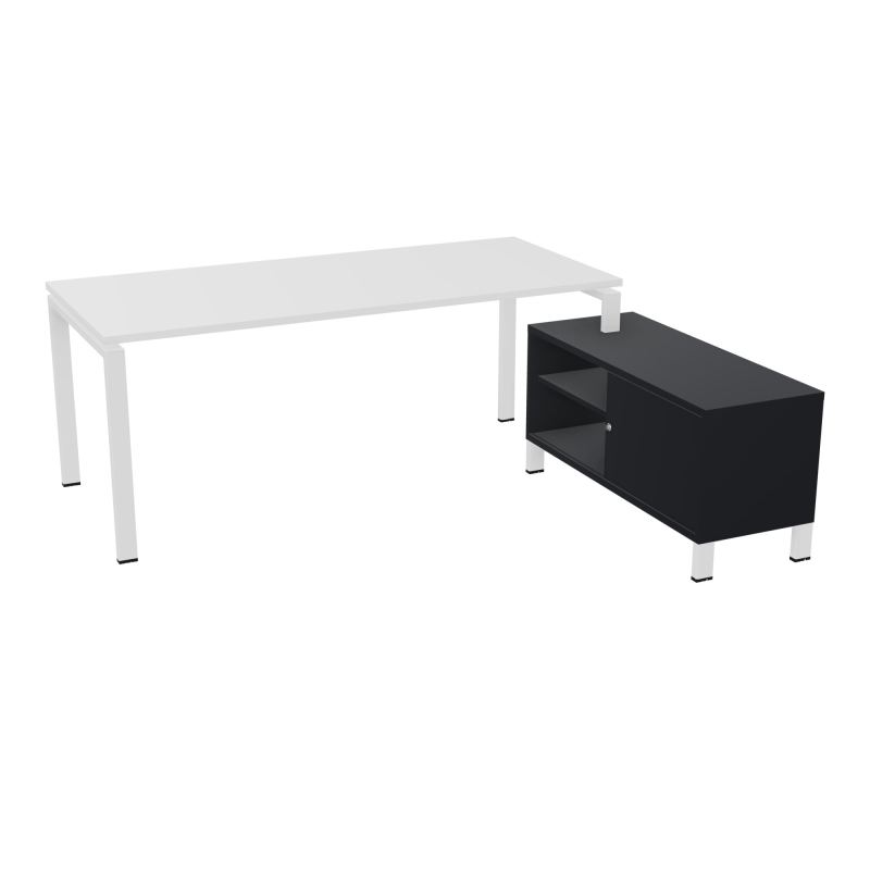 RIO BUREAU RECT. 198X168 PL 180X80 OBT + RET PORT A DROITE SIMPLE ACCES  MG SO R9