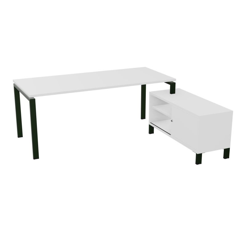 RIO BUREAU RECT. 198X168 PL 180X80 OBT + RET PORT A DROITE SIMPLE ACCES  MG ST MG