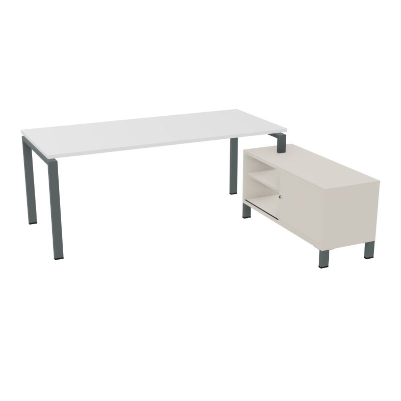 RIO BUREAU RECT. 198X168 PL 180X80 OBT + RET PORT A DROITE SIMPLE ACCES  MG SU N5