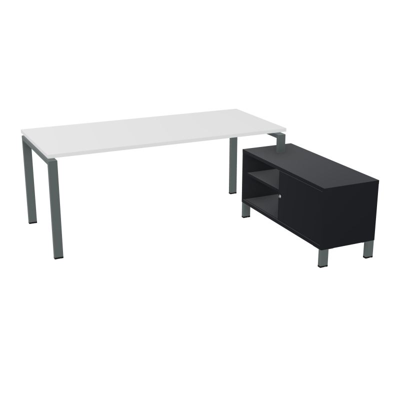 RIO BUREAU RECT. 198X168 PL 180X80 OBT + RET PORT A DROITE SIMPLE ACCES  MG SU R9